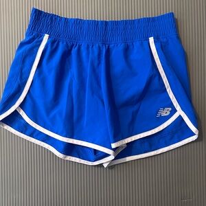 New Balance Women's Vibrant Blue Athletic Shorts